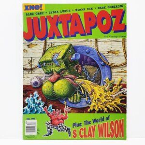 Juxtapoz Magazine VTG Fall 1995 Art Alex Grey Mark Gonzales XNO S Clay Wilson